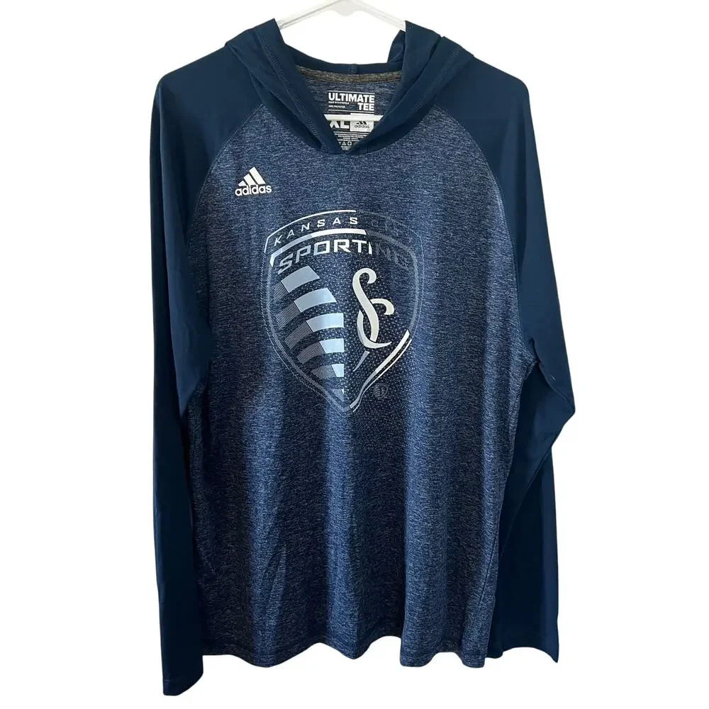 Adidas Ultimate Tee Climalite Men's Sporting Long Sleeved Shirt Size XL